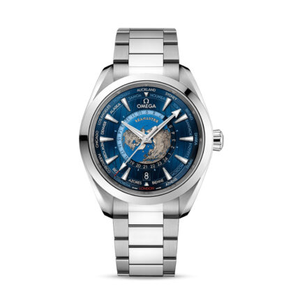 Omega Seamaster AQUA TERRA 150M CO‑AXIAL MASTER CHRONOMETER GMT WORLDTIMER Ref# 220.10.43.22.03.001 1:1