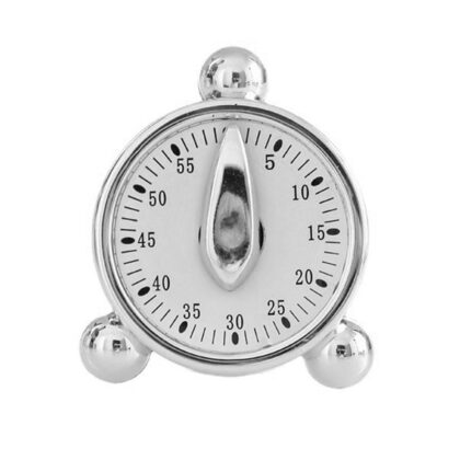 60 Minute Mechanical Kitchen Timer Adjustable Alarm for Cooking Baking and Time Management