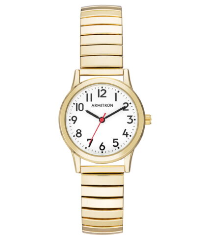 Armitron Women's 25 mm Gold Tone Stainless Steel Bracelet Wristwatch