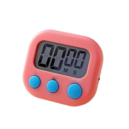 Big LCD Digital Kitchen Timer - Loud Alarm, Memory Function, Count Up/Down - for Cooking, Homework, Exercise & Games