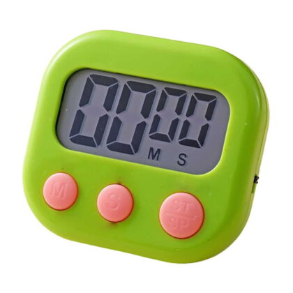 Big LCD Digital Kitchen Timer - Loud Alarm, Memory Function, Count Up/Down - for Cooking, Homework, Exercise & Games