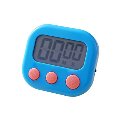 Big LCD Digital Kitchen Timer - Loud Alarm, Memory Function, Count Up/Down - for Cooking, Homework, Exercise & Games