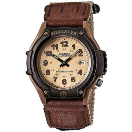 Casio Men's Tan Nylon Strap Wristwatch Model FT500WC-5BVCF