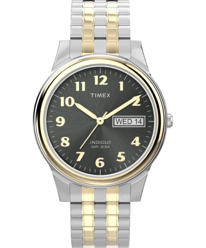 Men's Dress Two Tone Expansion Band