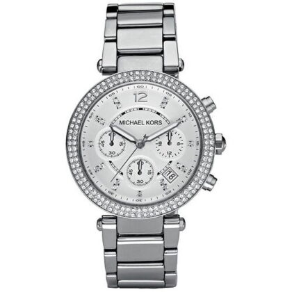 Michael Kors Women's Chronograph Parker Stainless Steel Bracelet Watch MK5353