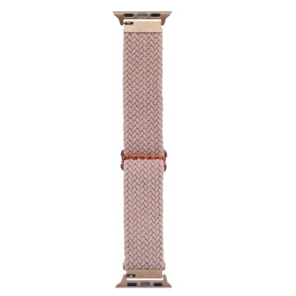onn Watch Band, Universal Fit for Apple Watch, Samsung Galaxy & Garmin 20mm, Pink Woven Knit