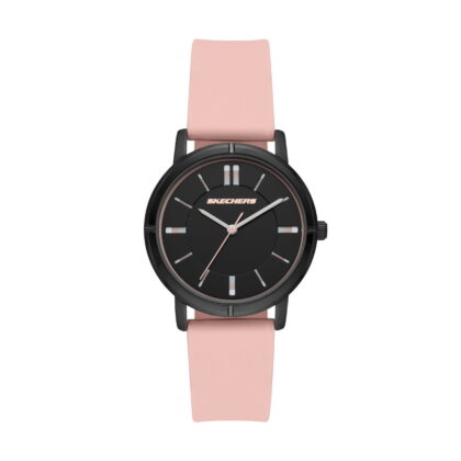 Skechers Bellflower Women's Blush & Black Analog Watch (SR6225W)