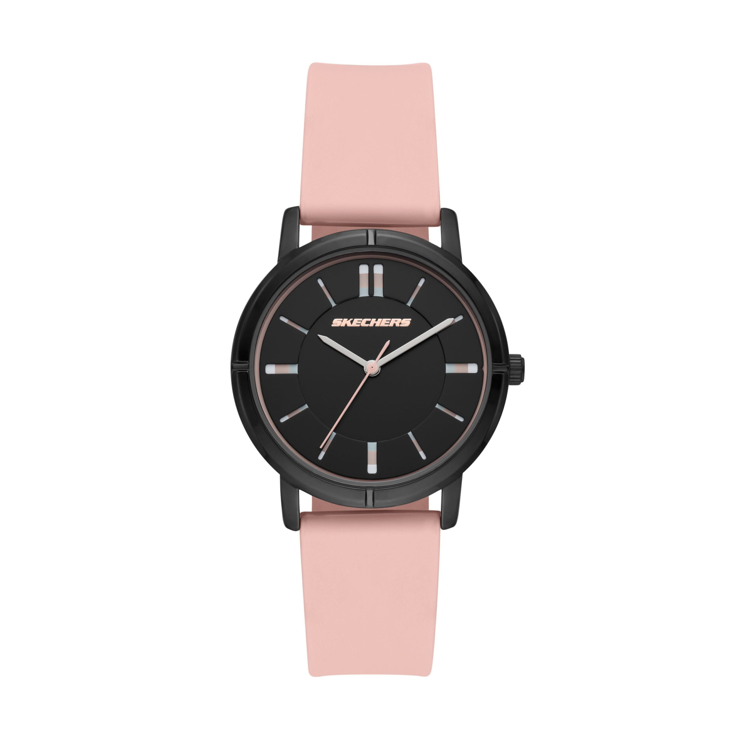 Skechers Bellflower Women's Blush & Black Analog Watch (SR6225W)