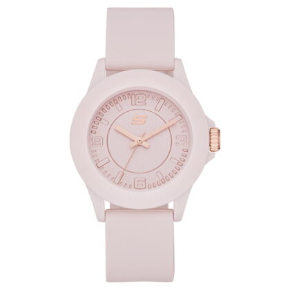 Skechers Women's Rosencrans Mid Quartz Plastic and Silicone Casual Sport Watch (SR6172W)
