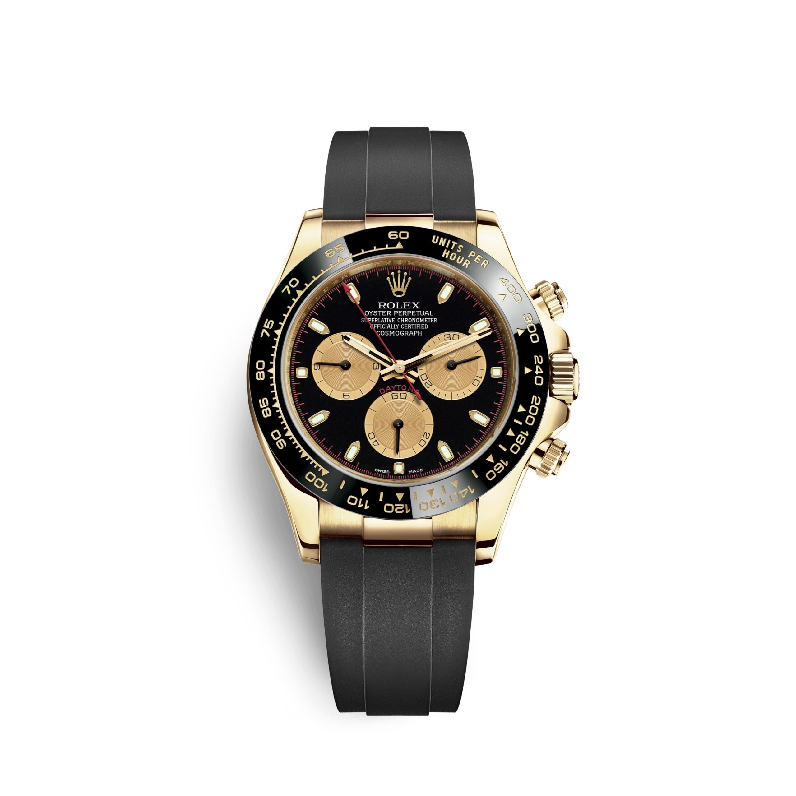 Rolex Cosmograph Daytona, 18k Yellow Gold, 40mm, Ref# 116518ln-0047 1:1