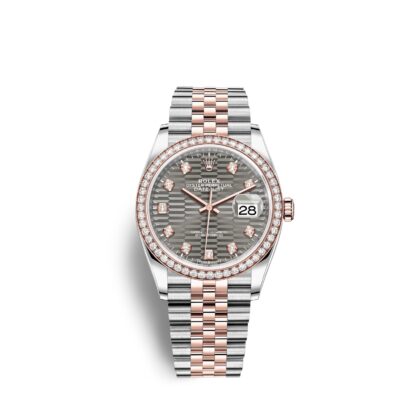 Rolex Datejust 36mm, Oystersteel and 18k Everose Gold, Ref# 126281rbr-0029 1:1