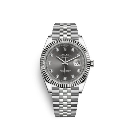 Rolex Datejust 41, Stainless Steel and 18k White Gold, 41mm, Ref# 126334-0006 1:1