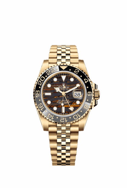 Unworn 2025, Rolex GMT-Master II, 18k Yellow Gold, 40mm, Ref# 126718grnr-0002, box & papers 1:1