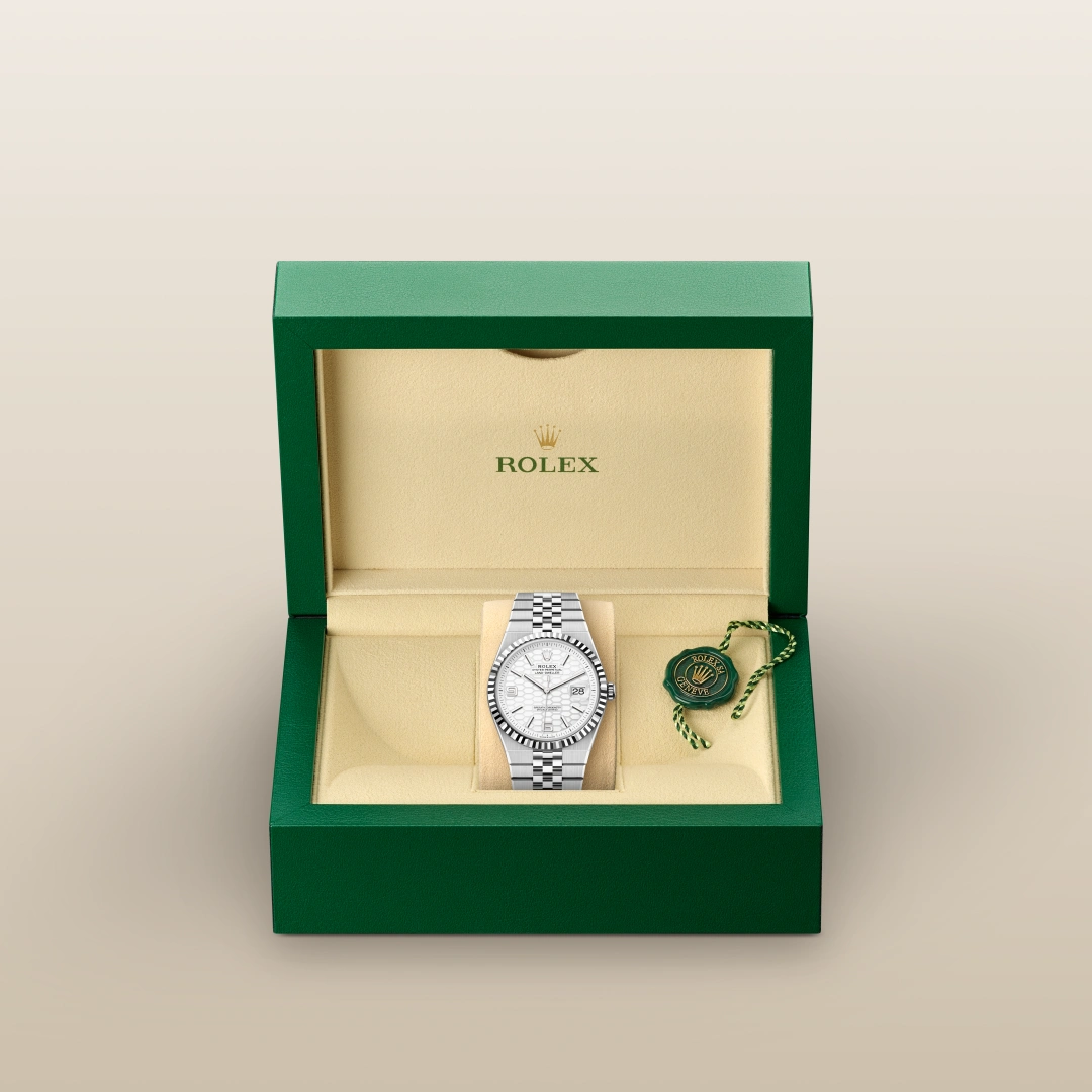 Rolex Land-Dweller 40mm Oystersteel & White Gold M127334-0001 1:1 - Image 6