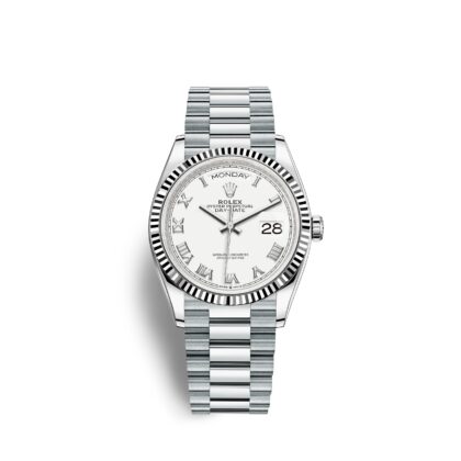Rolex Day-Date, 36mm, Platinum, Ref# 128236-0007 1:1