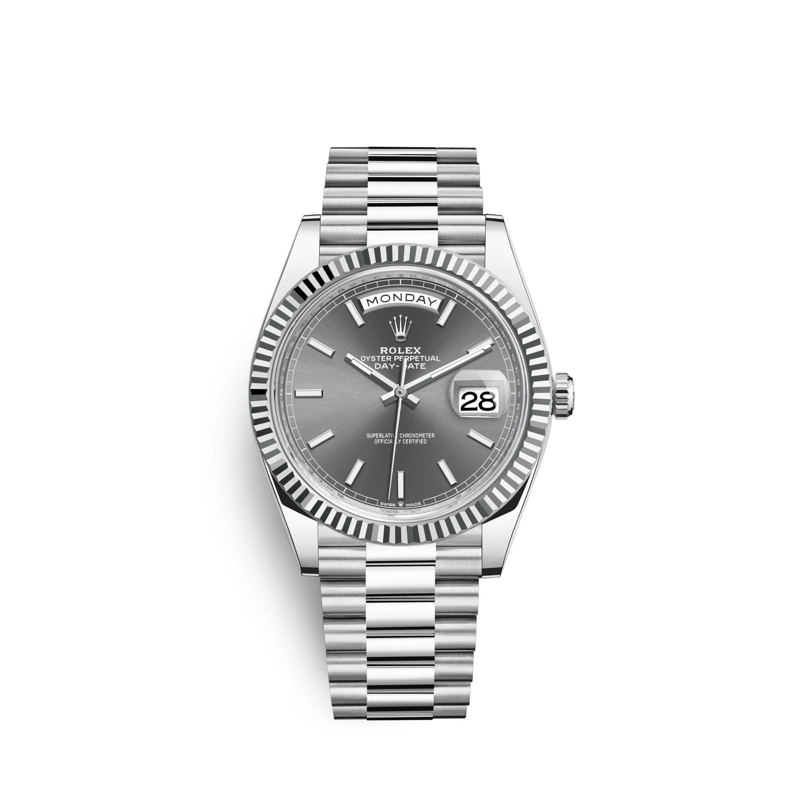 Rolex Day-Date, 40mm, Platinum, Ref# 228236-0013 1:1