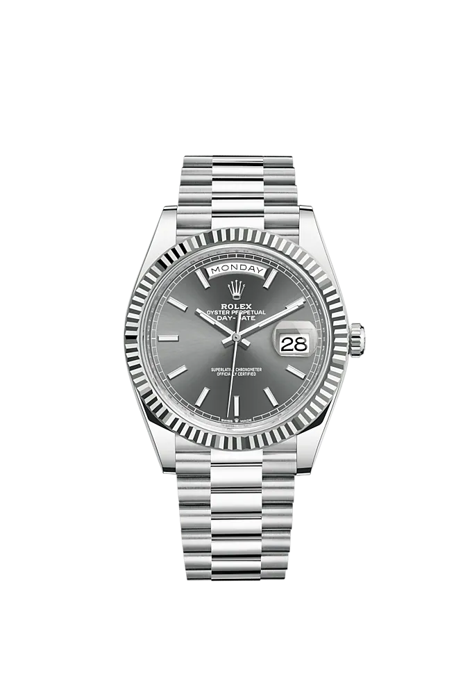 Rolex Day-Date, 40mm, Platinum, Ref# 228236-0013 1:1 - Image 2