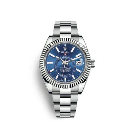 Rolex Sky-Dweller 42mm, Oystersteel and 18k White Gold, Ref# 326934-0003 1:1