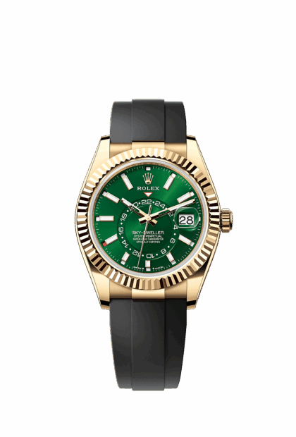 Unworn 2025, Rolex Sky-Dweller, 42mm, 18k Yellow Gold, Ref# 336238-0004, box & papers 1:1