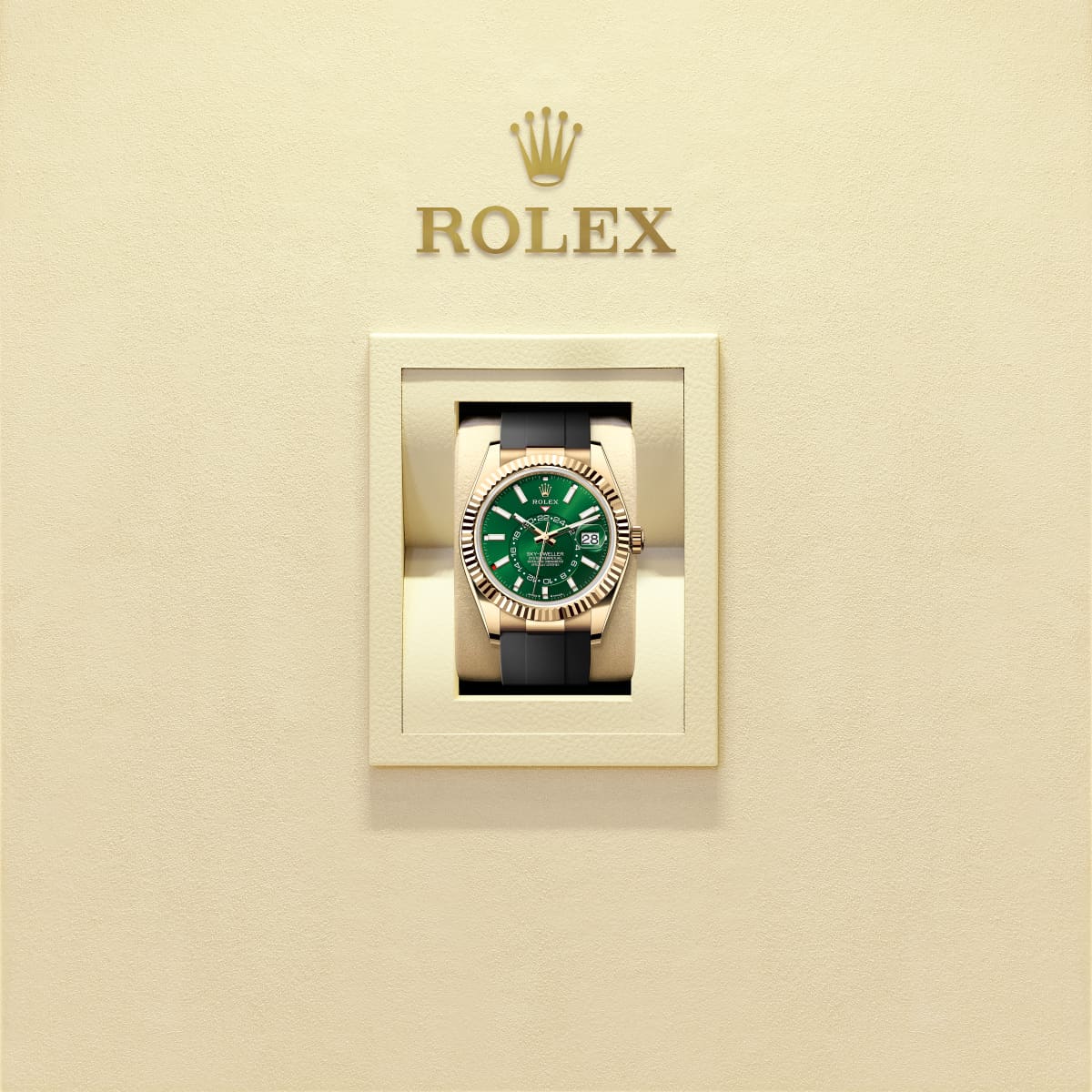 Unworn 2025, Rolex Sky-Dweller, 42mm, 18k Yellow Gold, Ref# 336238-0004, box & papers 1:1 - Image 4