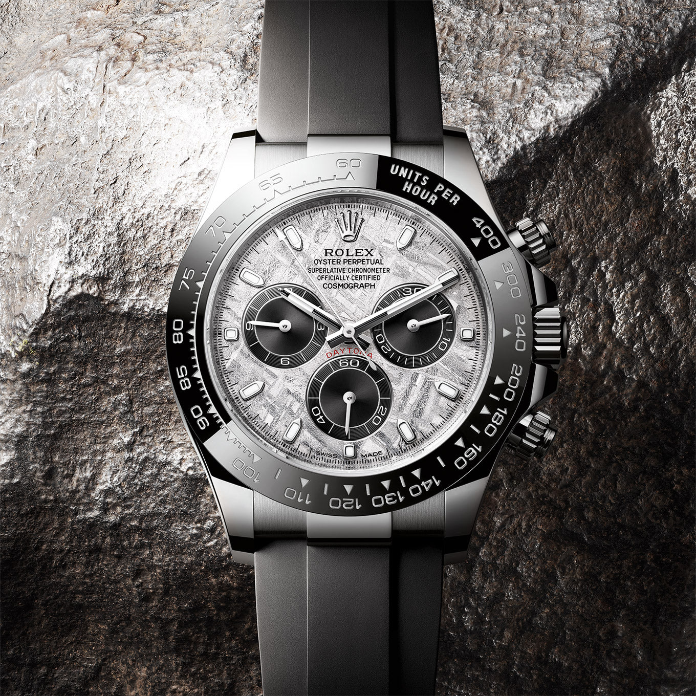 Rolex Cosmograph Daytona 40 mm 18 ct white gold Ref# 116519LN-0038 1:1 - Image 2