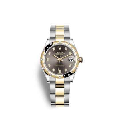 Rolex Datejust 31, Oystersteel, 18kt Yellow Gold and diamonds, Ref# 278343RBR-0021 1:1