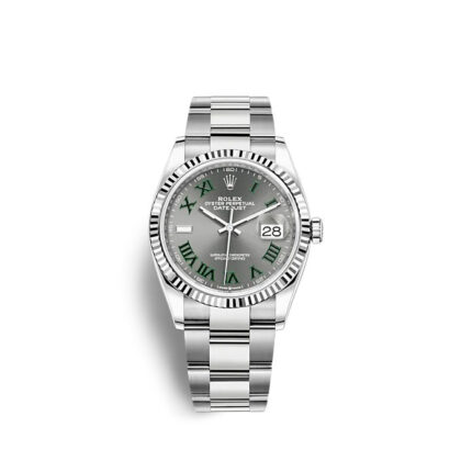 Rolex Datejust 36 Oystersteel and white gold Ref# 126234-0046 1:1
