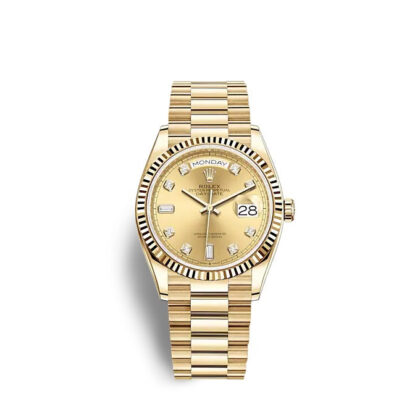 Rolex Day-Date 36 Yellow gold, Ref# 128238-0008 1:1